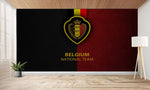 papier peint foot Belgique football - Vignette | stickers foot