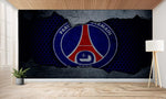 papier peint football PSG deco foot - Vignette | stickers foot