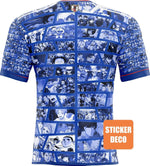 Etiqueta engomada del concepto de camiseta manga - Vignette | stickers foot