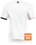 Decoración PSG - Adhesivo personalizado "camiseta PSG WHITE" 2022 - Vignette | stickers foot