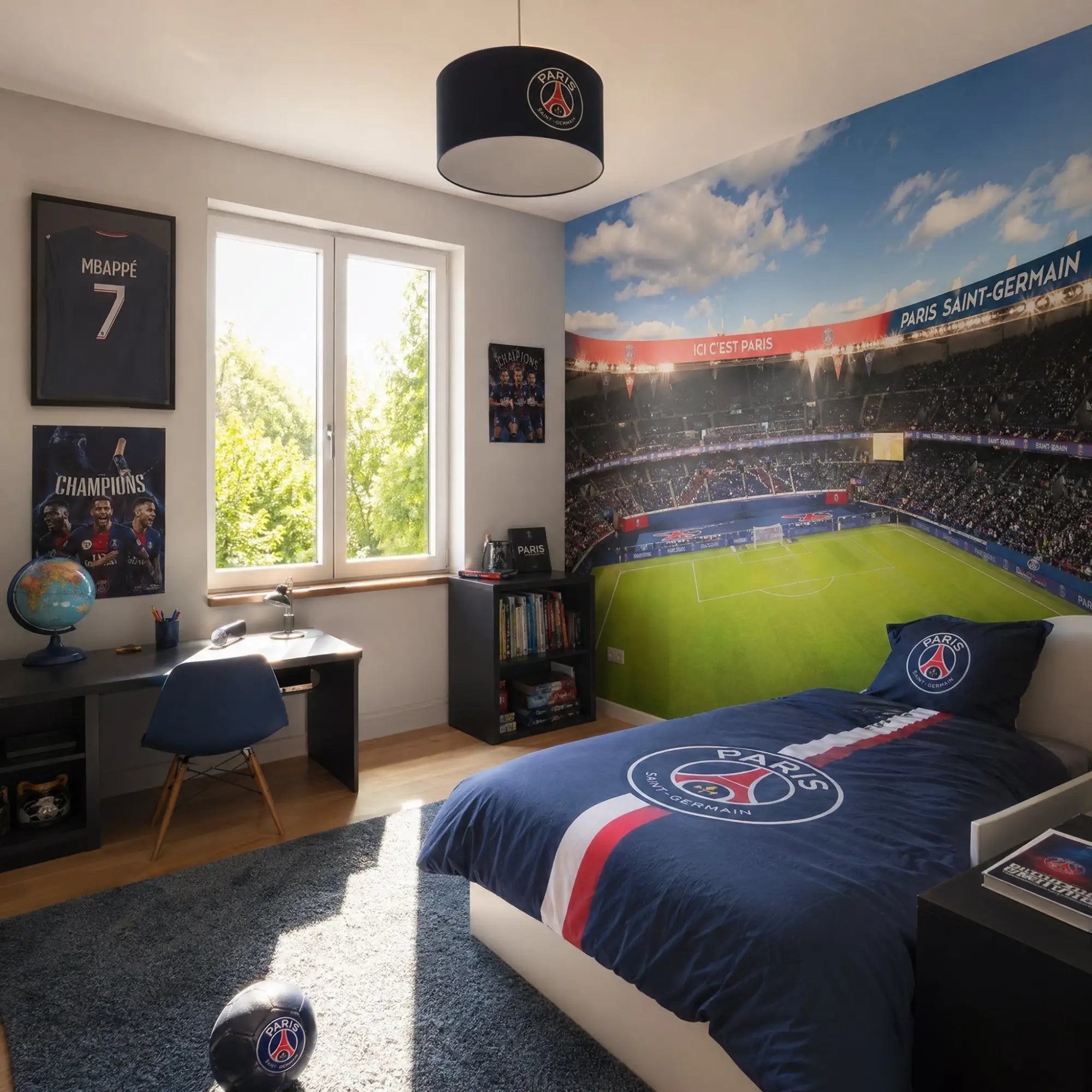 Papier peint PSG: le guide complet pour une chambre aux