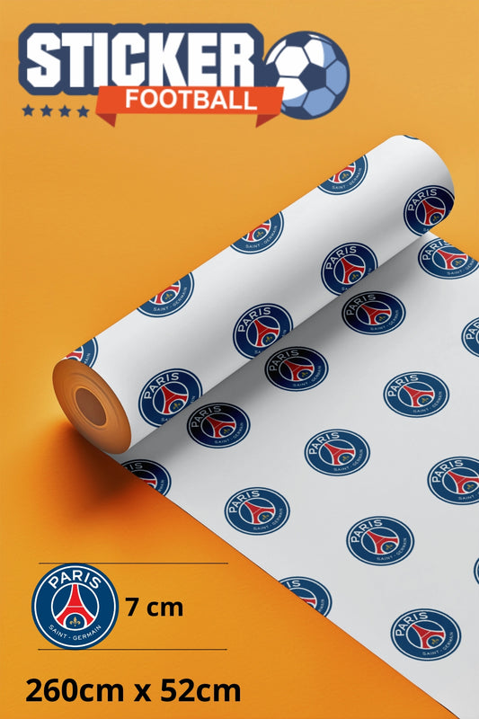 Papier peint motif logo PSG