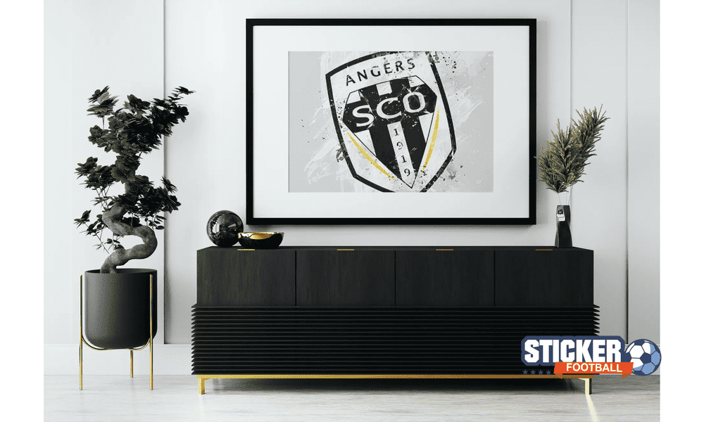 Décoration football du logo Angers SCO