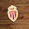 Calcomanía de fútbol con el logo de AS Monaco