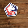 Logotipos de LOSC - Pegatina de fútbol del club Lille Losc