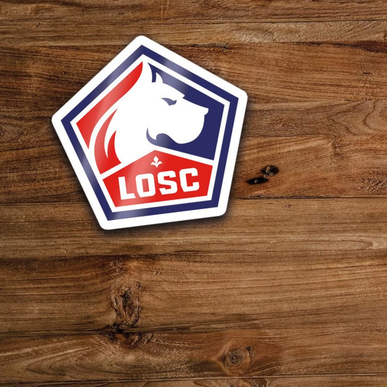 Logotipos de LOSC - Pegatina de fútbol del club Lille Losc
