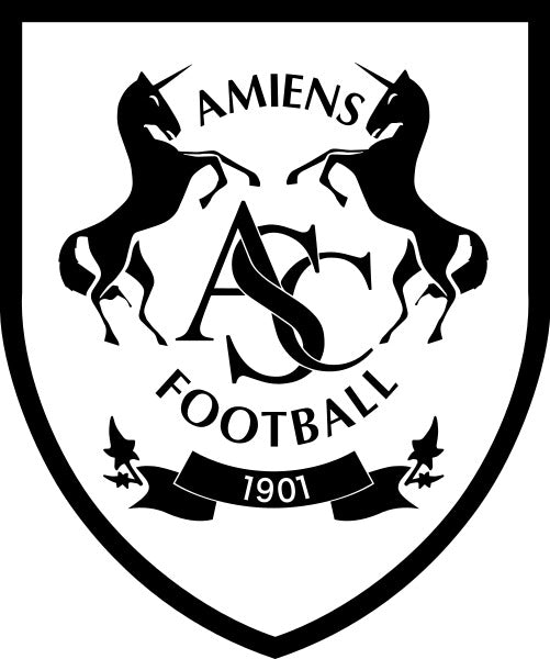 Calcomanía del logo de fútbol Amiens
