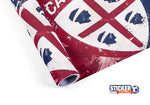 Tablero de decoración de fútbol con el logo de Cagliari - Vignette | Sticker Foot