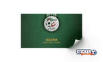 Pintura decorativa logo argelia pie fennec  - Vignette | Sticker Foot