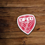 Etiqueta engomada del logotipo de fútbol de Dijon - Vignette | Sticker Foot