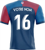 Calcomanía personalizada de la camiseta de USA SOCCER - Vignette | Sticker Foot