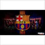 Barça Passion: Papier Peint Vibrant de Ville - Vignette | stickers foot