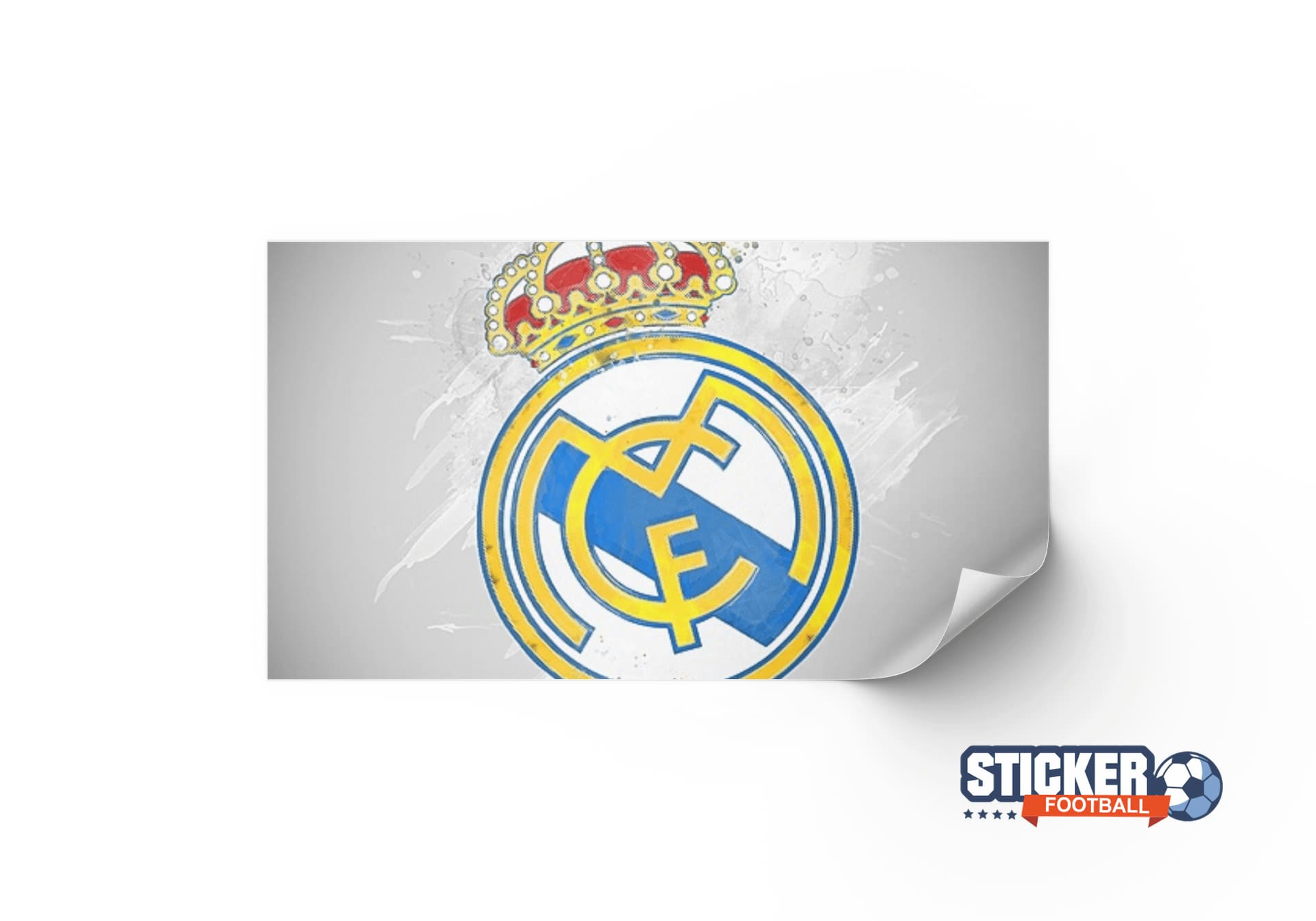 Déco tableau affiche Real Madrid