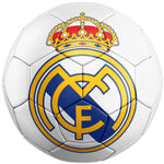Adhesivo decoración cumpleaños Real Madrid en globo - Vignette | Sticker Foot