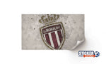 Decoración del tablero de fútbol con el logotipo de AS Monaco - Vignette | Sticker Foot