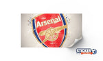 Decoración del tablero de fútbol con el logo del Arsenal - Vignette | Sticker Foot