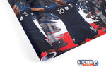Tablero de decoración de fútbol MBAPPÉ en la selección francesa - Vignette | Sticker Foot