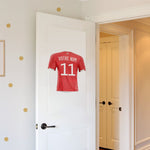 Decoración camiseta selección de fútbol de Túnez - camiseta de Túnez 2022 - Vignette | Sticker Foot