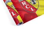 Imagen de decoración de pared de bandera de fútbol de lente RC - Vignette | Sticker Foot