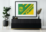 FC Nantes logos fútbol pared decoración pintura - Vignette | Sticker Foot