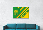 FC Nantes logos fútbol pared decoración pintura - Vignette | Sticker Foot