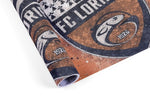 Decoración de pared del club de fútbol FC Lorient con logotipo de pizarra - Vignette | Sticker Foot