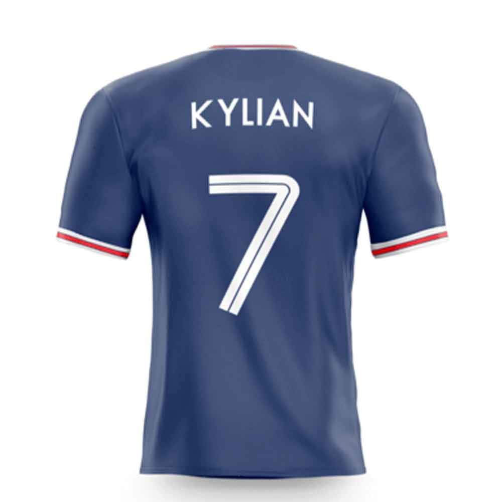 Déco foot "Maillot PSG Personnalisé sticker-foot