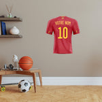 Decoración de pegatinas de fútbol - Pegatina AS Roma - Vignette | Sticker Foot