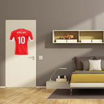 Decoración de pegatinas de fútbol - camiseta AS Monaco - Vignette | Sticker Foot