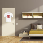 Decoración de pegatinas de fútbol - camiseta de fútbol de Inglaterra - Vignette | Sticker Foot