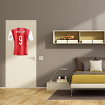 Pegatina decorativa de fútbol - Camiseta del Reims - Vignette | Sticker Foot