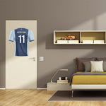 Calcomanía decorativa de fútbol - Visual de camiseta personalizada HAC - Vignette | Sticker Foot