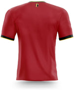 Calcomanía personalizada de camiseta de fútbol de Bélgica - Vignette | Sticker Foot