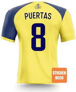 Decoración de pegatinas de fútbol - camiseta Union Saint Gilloise - Vignette | Sticker Foot