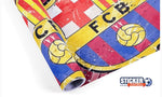 Decoración del Barça con el logo en la pizarra - Vignette | Sticker Foot