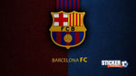 Decoración Barça Visual Logo FC Barcelona - Vignette | Sticker Foot