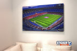 Decoración Barça - Estadio Visual Barcelona Camp NOU - Vignette | Sticker Foot
