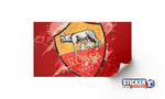 Pie decorativo de la mesa con logo ROMA - Vignette | Sticker Foot