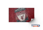 Decoración pie salón poster Liverpool fc - Vignette | Sticker Foot