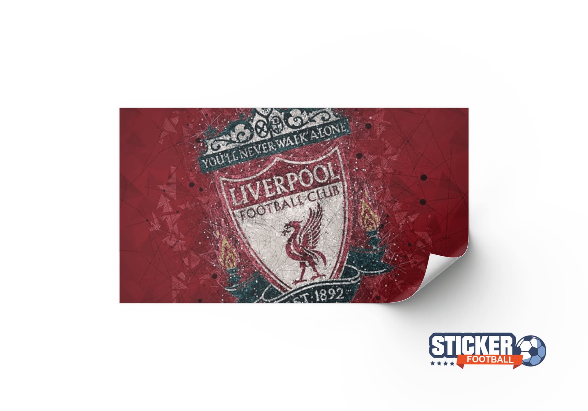 Decoration foot salon poster Liverpool fc