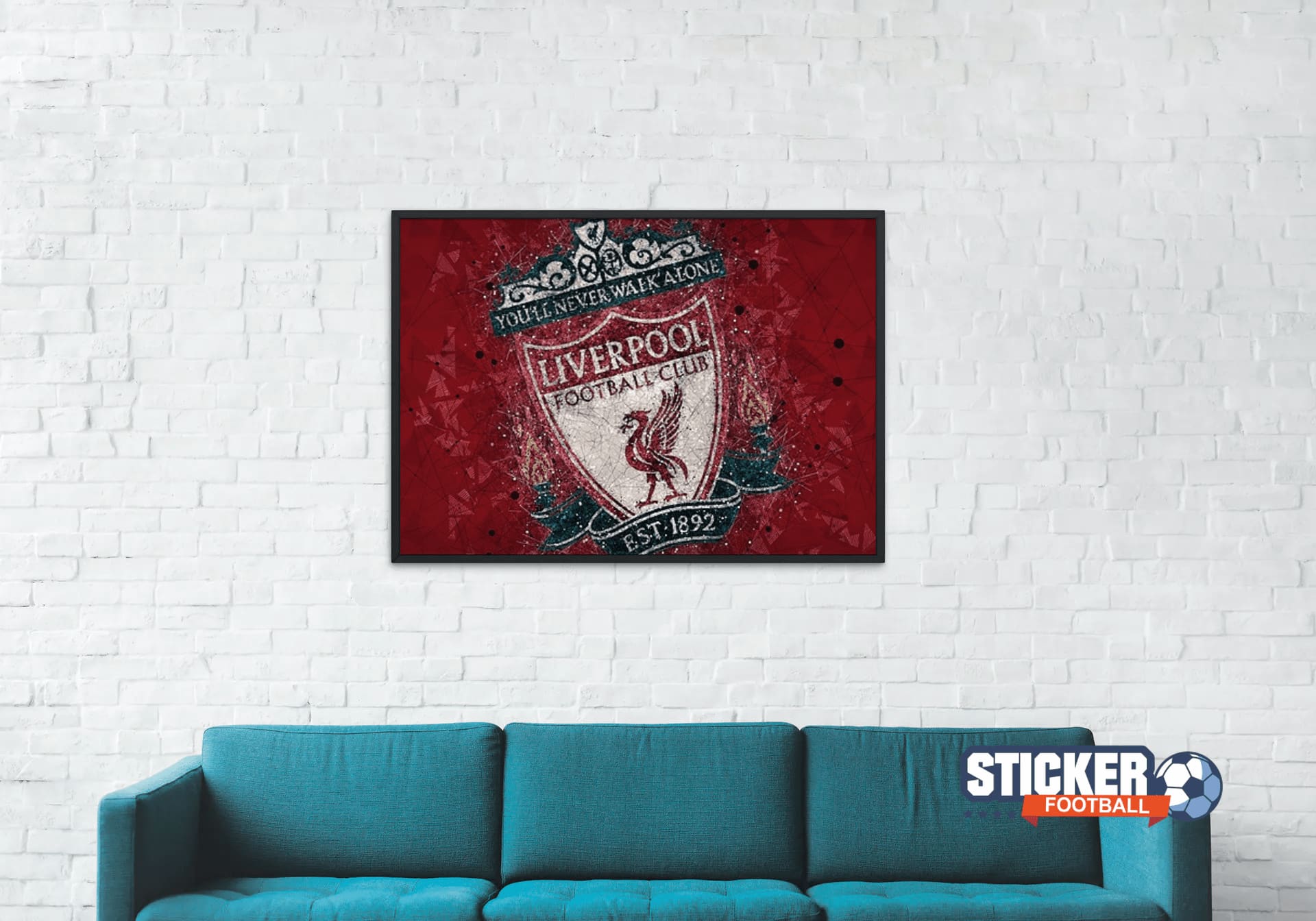 Decoration foot salon poster Liverpool fc