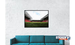 Decoración cartel de fútbol estadio de fútbol de Anfield - Vignette | Sticker Foot