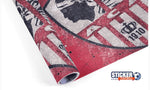 Decoración logo de fútbol AC AJACCIO CORSE - Vignette | Sticker Foot