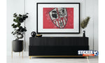 Decoración logo de fútbol AC AJACCIO CORSE - Vignette | Sticker Foot