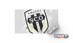 Decoración de fútbol del logo de Angers SCO - Vignette | Sticker Foot