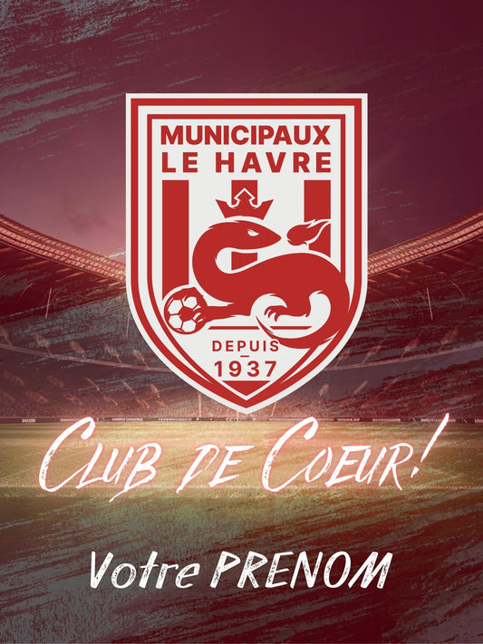 Affiche logo Municipaux Le Havre