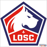 Logotipos de LOSC - Pegatina de fútbol del club Lille Losc - Vignette | stickers foot