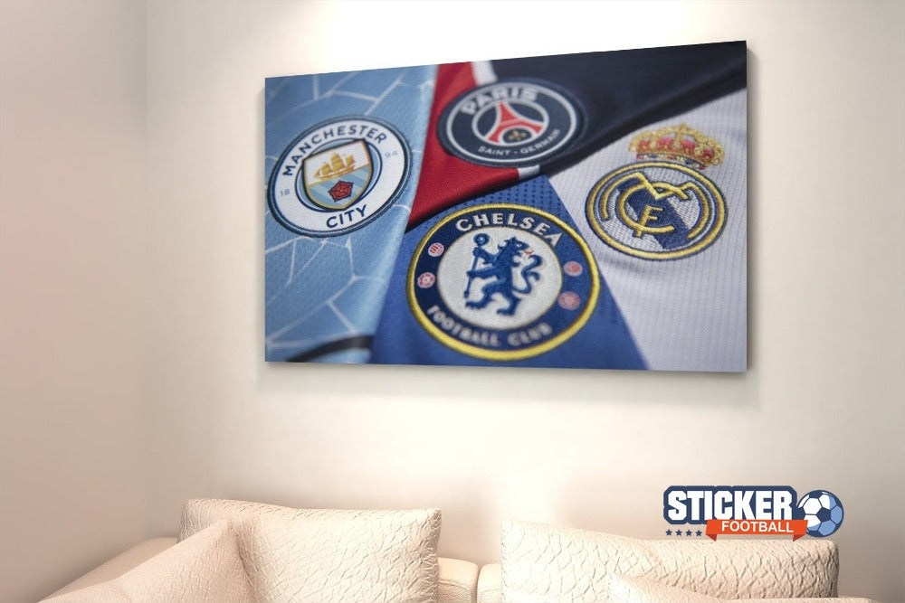 Déco foot tableau football art