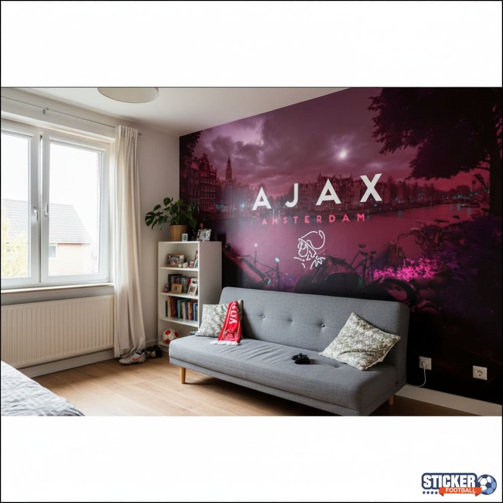 Visualisation Papier Peint Ajax Amsterdam - Foot Passion
