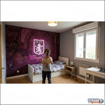 Papier Peint Aston Villa FC : Décorez avec Passion - Vignette | stickers foot